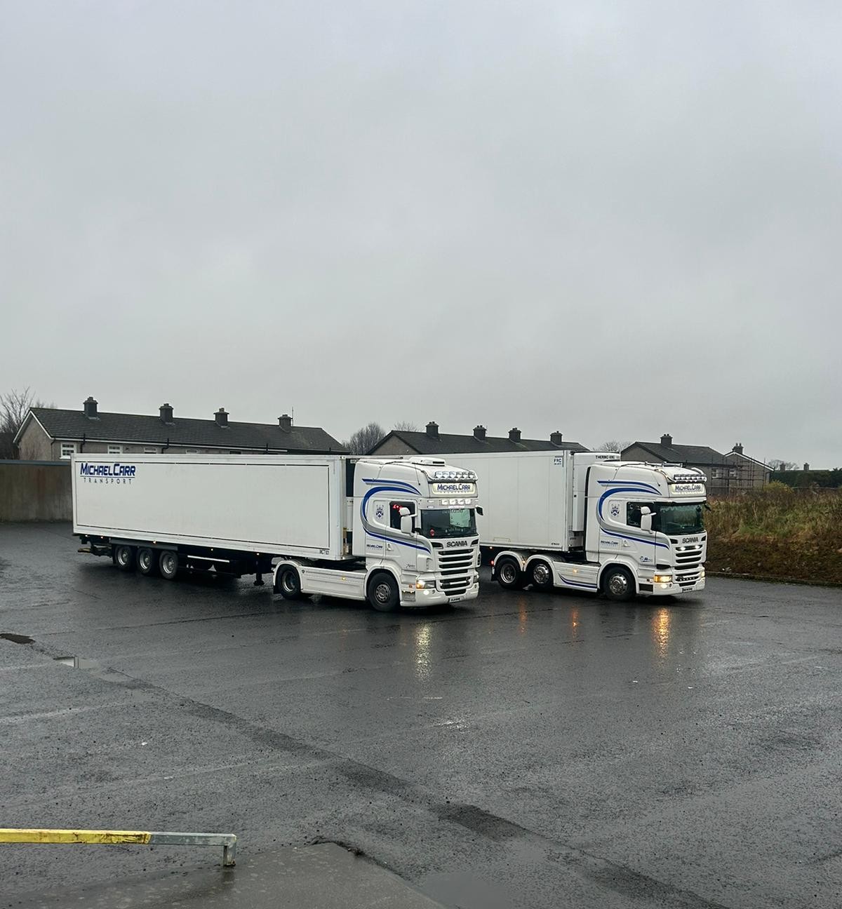 Refrigerated transport services for temperature-sensitive goods